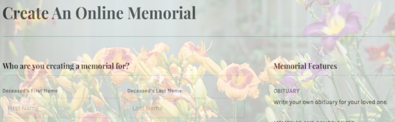 Introducing Online Memorials at Funerals360